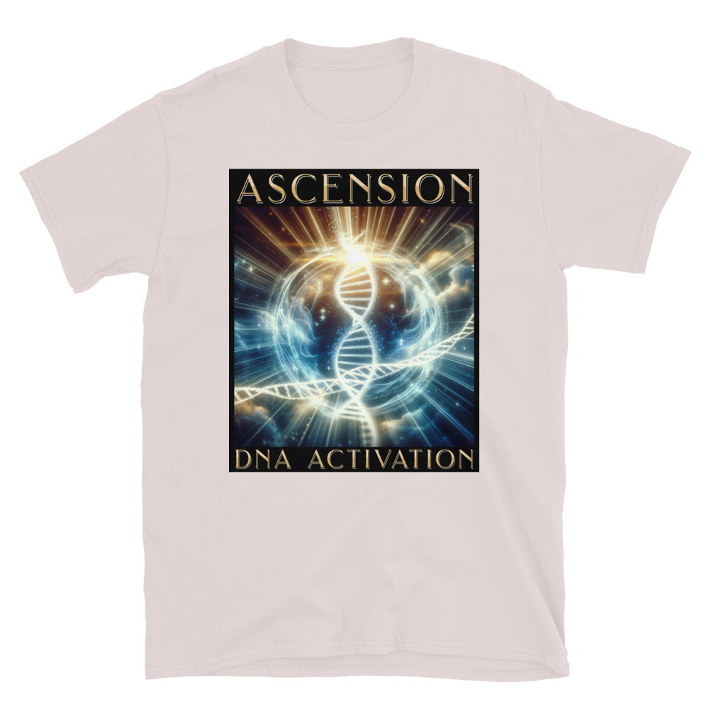 Ascension DNA Activation TShirt - Ice Grey Color - https://ascensionemporium.net